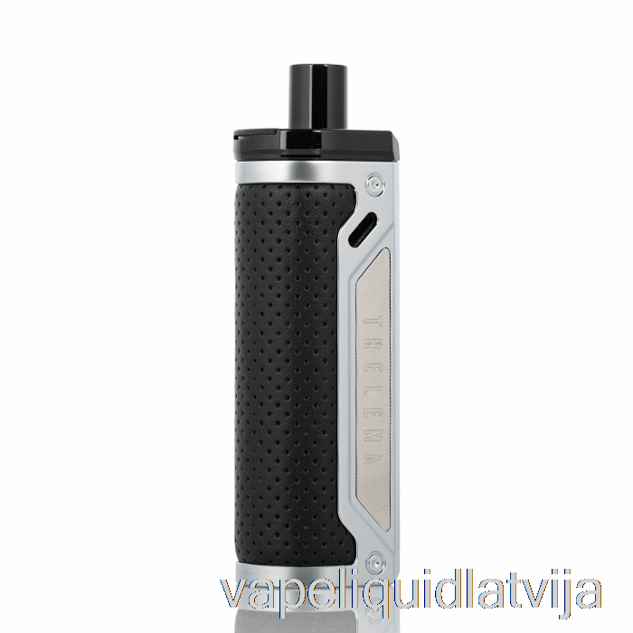 Pazaudēts Vape Thelema 80w Pod Mod Komplekts Nerūsējošā / Graudu ādas Vape šķidrums